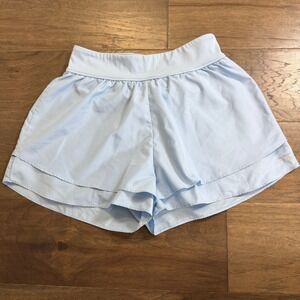Abercrombie Kids YPB Light Blue Athletic Shorts Built-in Liner Size 15 16
